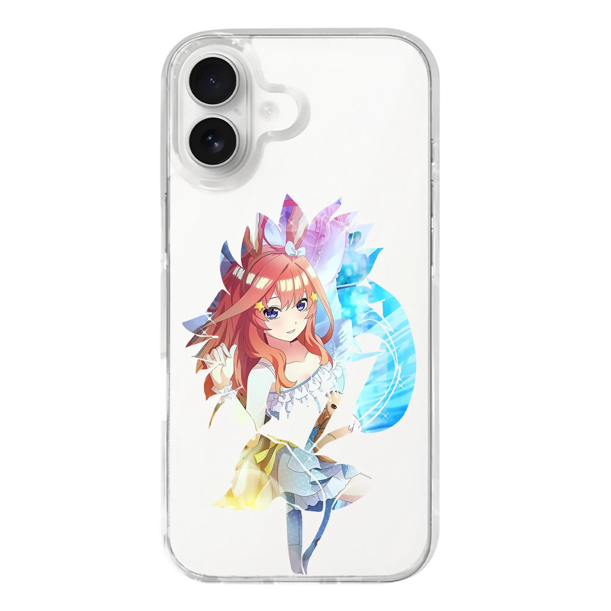 五等分の花嫁 グッズ 中野 五月 - iPhone 17シリーズ 透明スマホケース – 薄型・耐衝撃・精密フィット保護カバー